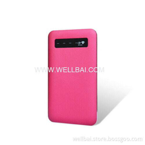 Luxury Mini Portable 4000 mAh Mobile Power Bank for iPhone